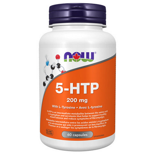 5-HTP With Tyrosine 60 Capsules by Now