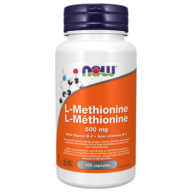 L-Methionine 100 capsules by Now