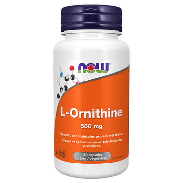 L-Ornithine 60 Veg Capsules by Now