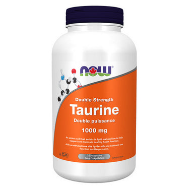 Taurine 250 Veg Capsules by Now