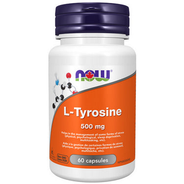 L-Tyrosine 60 Capsules by Now