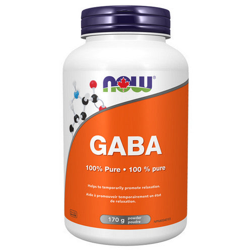 GABA Pure Powder 170 Grams by Now