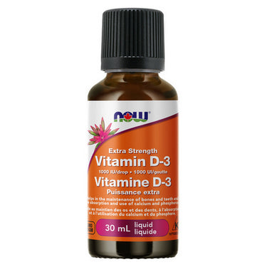 Vitamin D-3 Extra Strength 30 Ml by Now