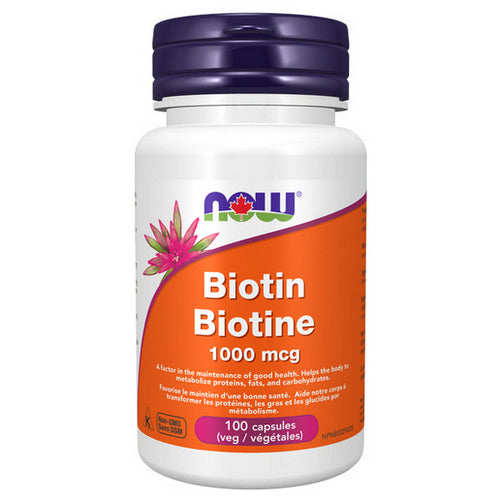 Biotin 100 VegCaps by Now