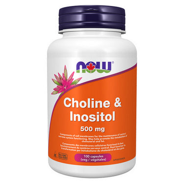 Choline And Inositol 100 VegCaps by Now