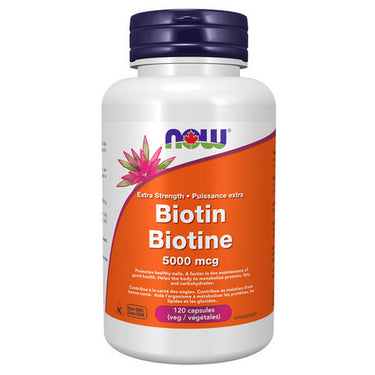 Biotin 120 Veg Capsules by Now