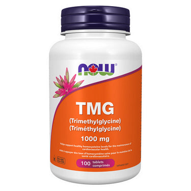 TMG (Trimethylglycine) 100 Tablets by Now