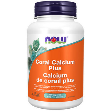 Coral Calcium Plus 100 VegCaps by Now