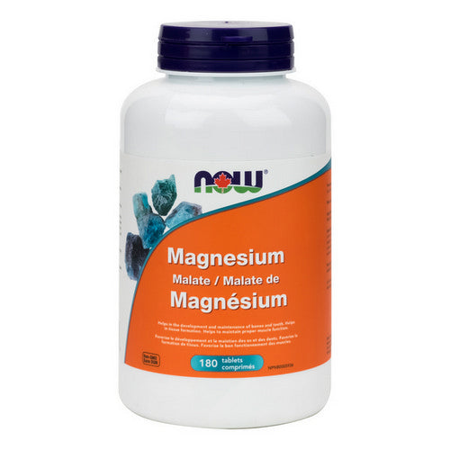 Magnesium Malate 180 Tablets by Now