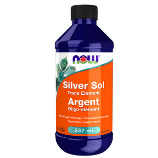 Silver Sol Elemental Silver Liquid 237 Ml by Now