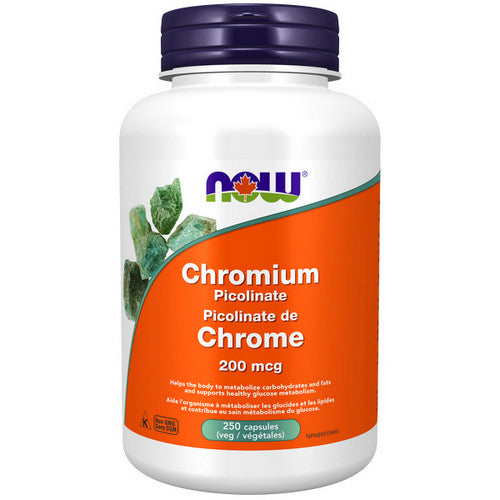 Chromium Picolinate 250 Capsules by Now
