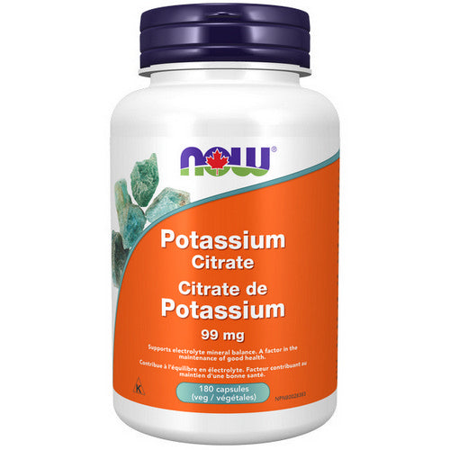 Potassium Citrate 180 VegCaps by Now