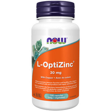 L-OptiZinc Monomethionine 100 VegCaps by Now