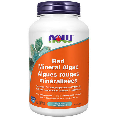 Red Mineral Algae 180 VegCaps by Now