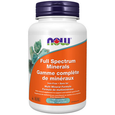 Full Spectrum Minerals 120 Veg Capsules by Now