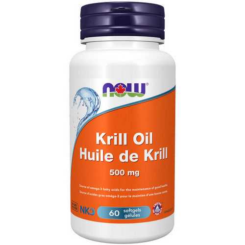 Krill Oil 60 Softgels by Now