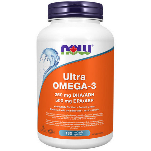 Ultra Omega-3 180 Softgels by Now