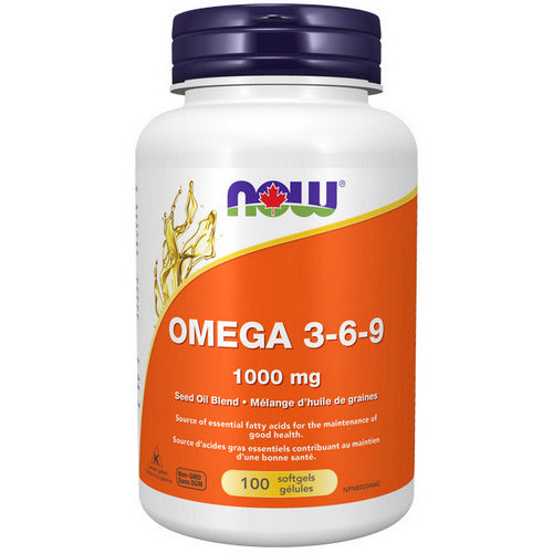 Omega 3-6-9 100 Softgels by Now