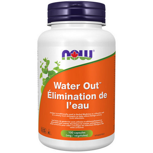 Water Out Herbal Diuretic 100 VegCaps by Now