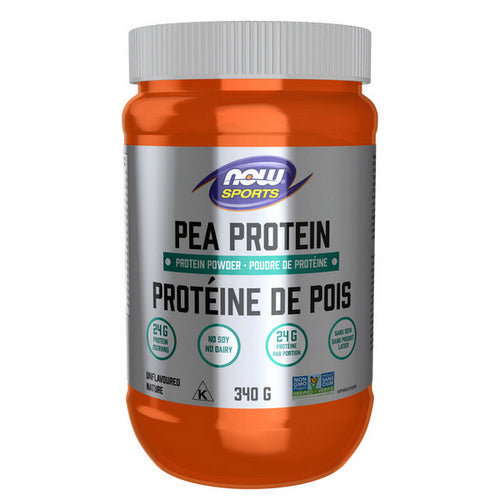 Pea Protein Vegan Unflavoured 340 Grams by Now