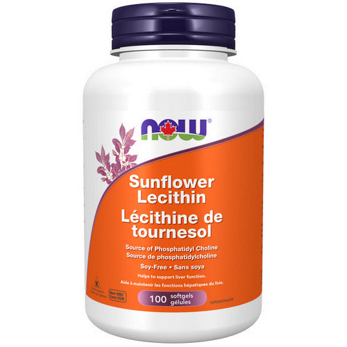 Sunflower Lecithin 100 Softgels by Now