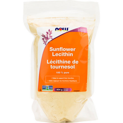 Sunflower Lecithin Powder 454 Grams by Now