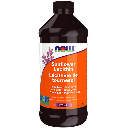 Sunflower Liquid Lecithin 473 Ml by Now