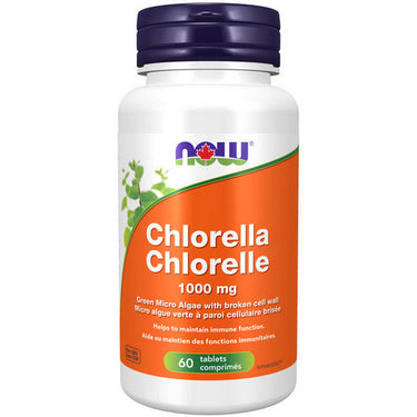 Chlorella Broken Cell Wall 60 Tabs by Now