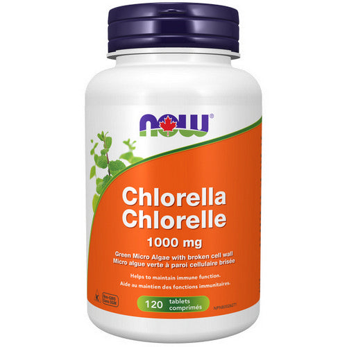 Chlorella Broken Cell Wall 120 Tabs by Now