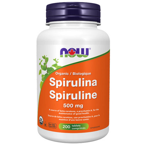 Organic Spirulina 200 Tabs by Now
