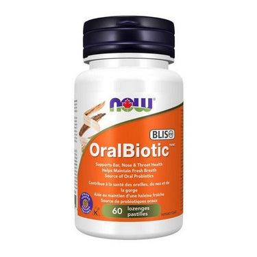 OralBiotic Probiotic 60 Lozenges by Now