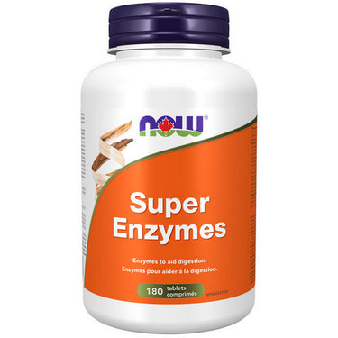 Super Enzymes 180 Tabs by Now