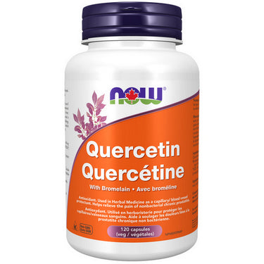 Quercetin with Bromelain 120 VegCaps by Now