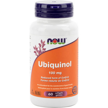 Ubiquinol 60 Softgels by Now