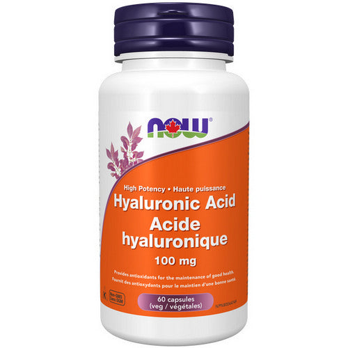 Hyaluronic Acid + Antioxidants 60 VegCaps by Now