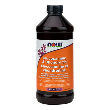 Liq Glucosamine + Chondroitin + MSM 473 Ml by Now