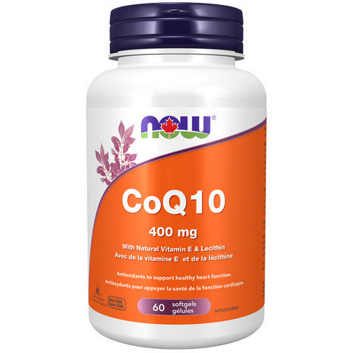 CoQ10 Highest Potency 60 Softgels by Now