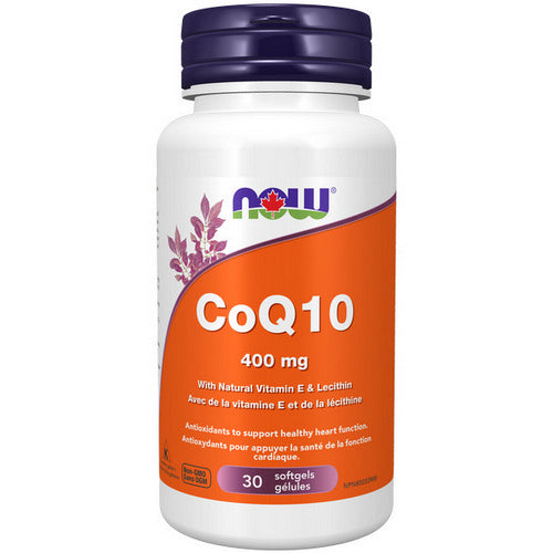 CoQ10 Highest Potency 30 Softgels by Now
