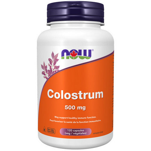 Colostrum 25% IgG 500mg 120 VegCaps by Now