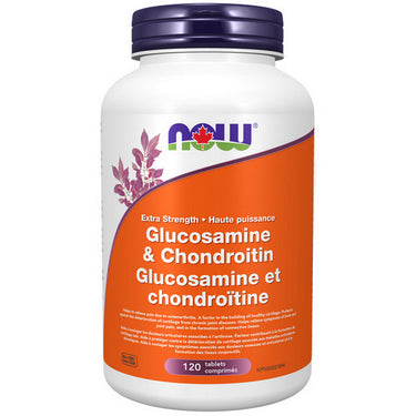 Glucosamine & Chondroitin Extra Strength 120 Tabs by Now