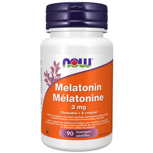 Melatonin + B-6 Peppermint 90 Chews by Now