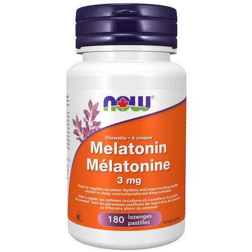 Melatonin + B-6 Peppermint 180 Chews by Now