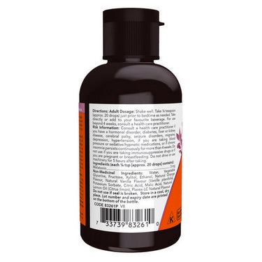 Melatonin Liquid Vanilla Citrus 59 Ml by Now