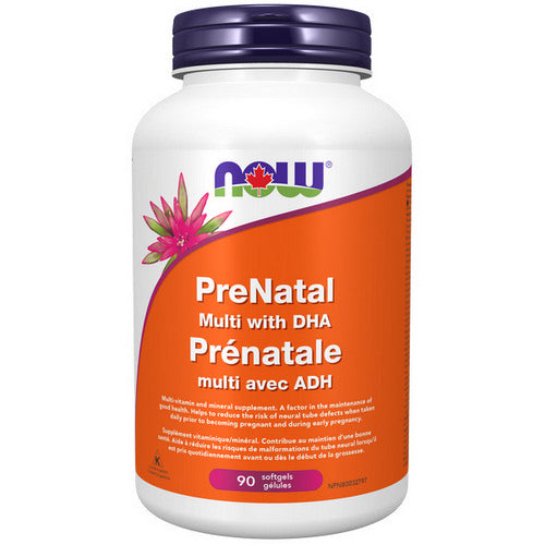 Prenatal Multi with DHA 90 Count by Now