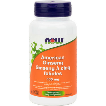 American Ginseng 100 VegCaps by Now