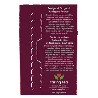 Organic Hibiscus Tea 24 Bags by Now