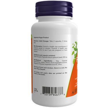 Fenugreek 100 VegCaps by Now