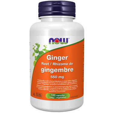 Ginger Root 100 VegCaps by Now