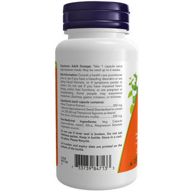 Horse Chestnut Extract 90 VegCaps by Now