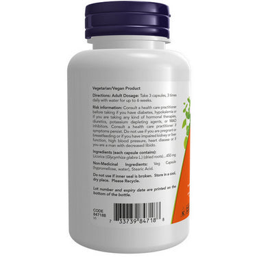Licorice Root 100 VegCaps by Now